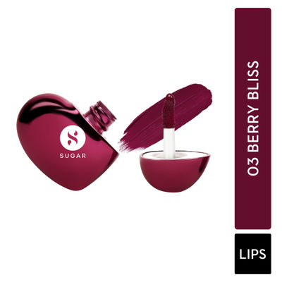 SUGAR Cosmetics La La Love Liquid Lipstick - Berry Bliss | Cruelty Free